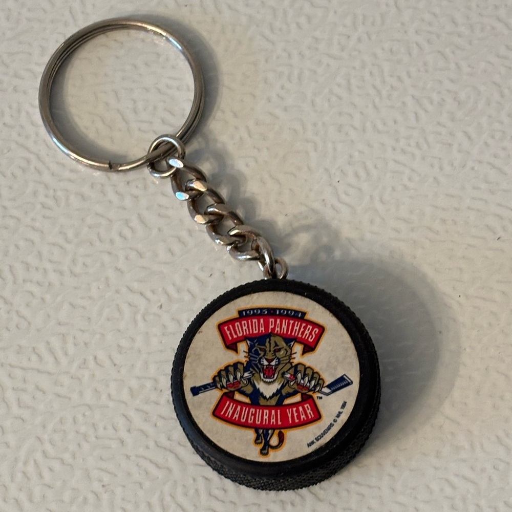 Florida Panthers Inaugural Year Keychain